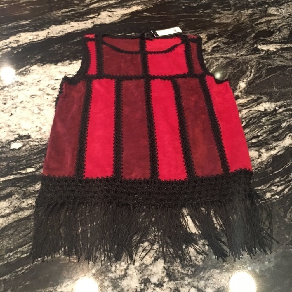 ✨JUST IN✨Patchwork Woven Shell - Picture 3 of 5